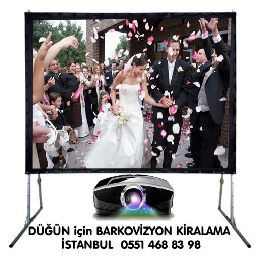 Düğün için Barkovizyon kiralama istanbul 0551 468 83 98 Kiralık Barkovizyon İstanbul Kiralık Projeksiyon Düğün için Barkovizyon Kiralama İstanbul Kiralık Barkovizyon 0551 468 83 98