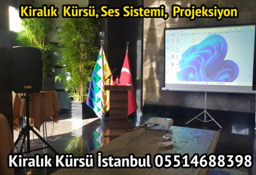 Konuşma Kürsüsü Projeksiyon Ses Sistemi Kiralık Kürsü İstanbul Konuşma Kürsüsü Projeksiyon Ses Sistemi Kiralık Kürsü İstanbul