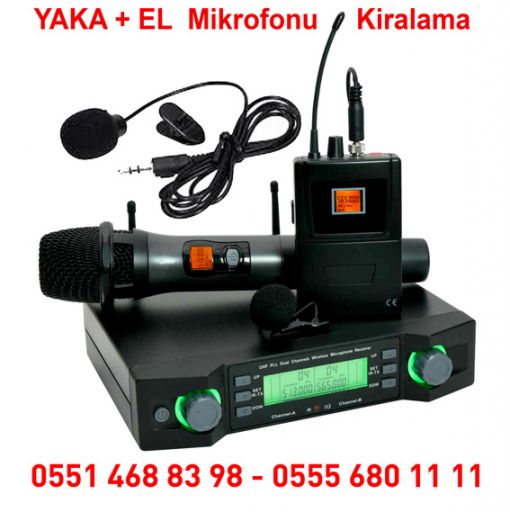 EL + Yaka + Headset Mikrofon Kiralama İstanbul 05514688398 EL + Yaka + Headset Mikrofon Kiralama İstanbul 05514688398